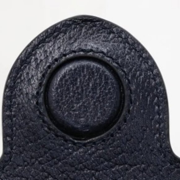 Gucci GG Supreme Horsebit Pochette Shoulder Bag - Navy blue/Beige - Picture 10 of 16